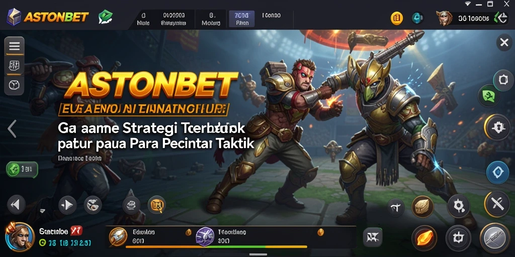 Tampilkan momen seru dari gameplay strategi ASTONBET.