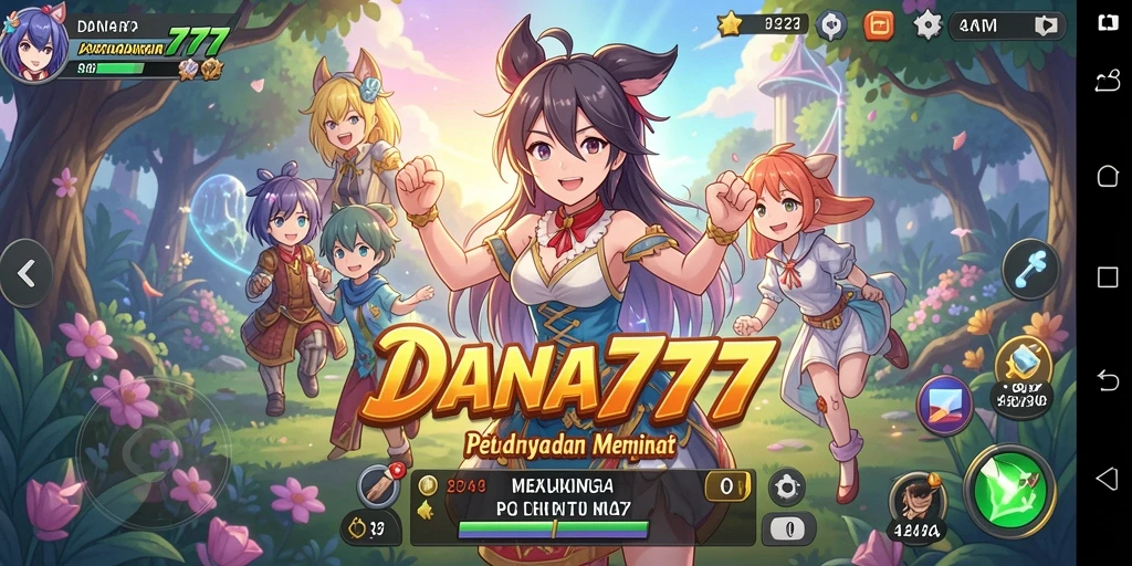 Tampilan menakjubkan dari gameplay DANA777 yang penuh aksi Anime.