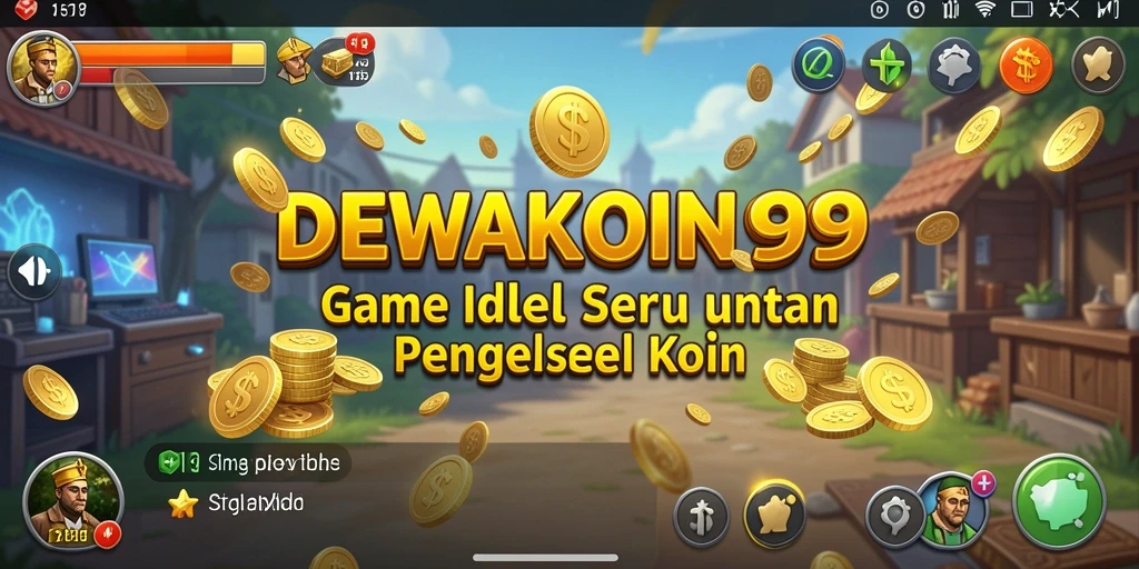 Screenshot gameplay <strong>DEWAKOIN99</strong> menunjukkan pengalaman santai sambil mengumpulkan koin.