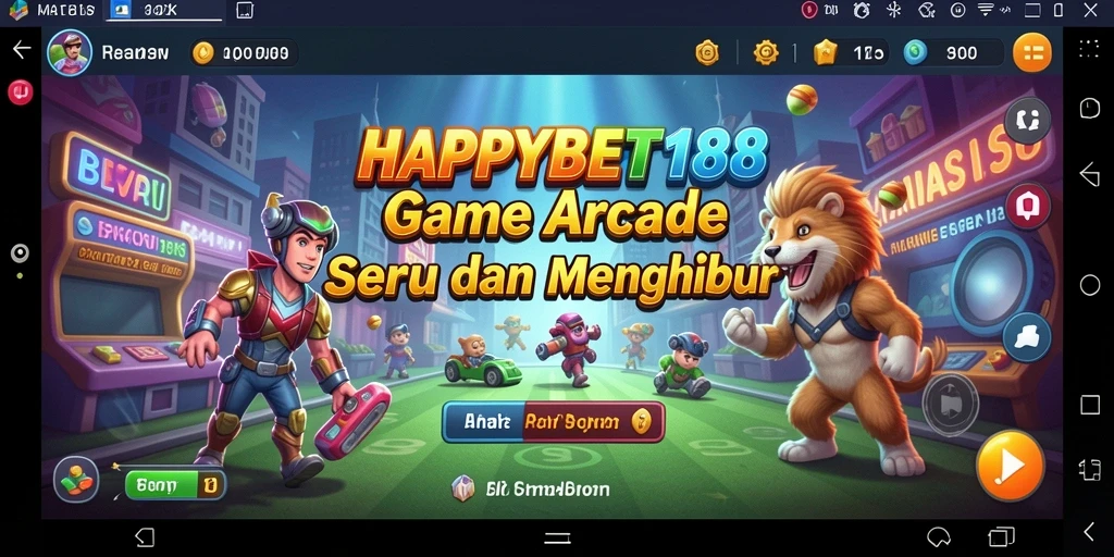 Tampilan menarik dari gameplay tersebut saat bermain HAPPYBET188.