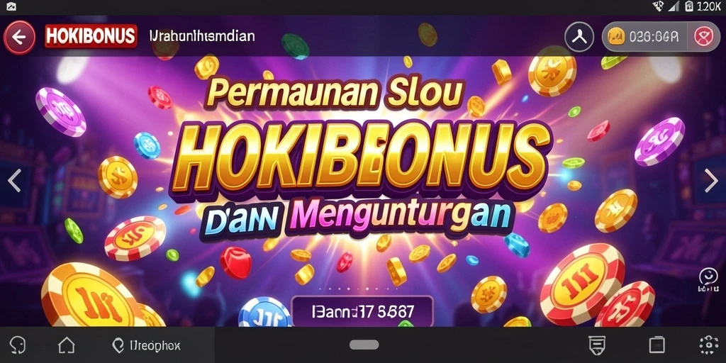 Tampilan gameplay HOKIBONUS yang menarik dan interaktif.