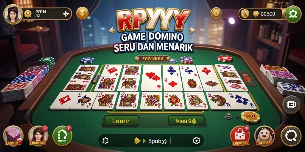 Screenshot gameplay Domino RPYYY yang penuh aksi.