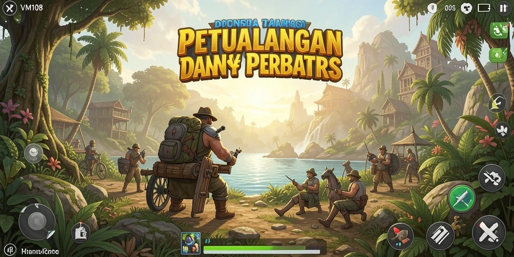 Tampilan gameplay menakjubkan dengan eksplorasi dunia terbuka.